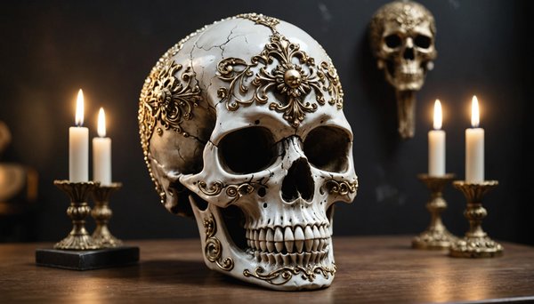 Chic et original : la collection de décoration tête de mort