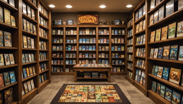 Découvrez les trésors cachés d'un magasin de jeux de société spécialisé